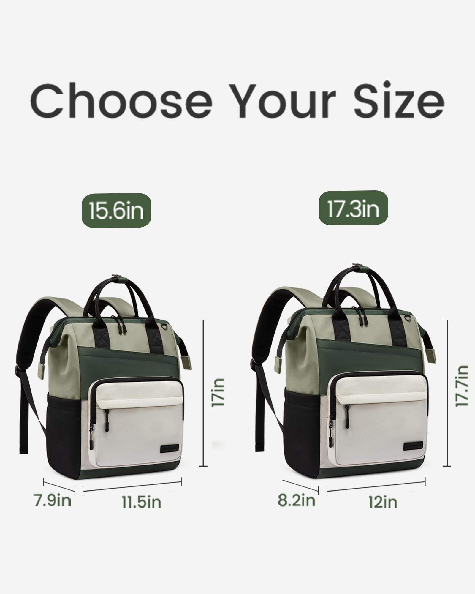 LOVEVOOK Laptop Backpack for Women, 15.6 Inch Travel Backpack for Work College Business, Water Resistant Teacher Nurse Bag with Large Capacity, School Bookbag Bags Cute Daypack for Woman Girls LOVEVOOK